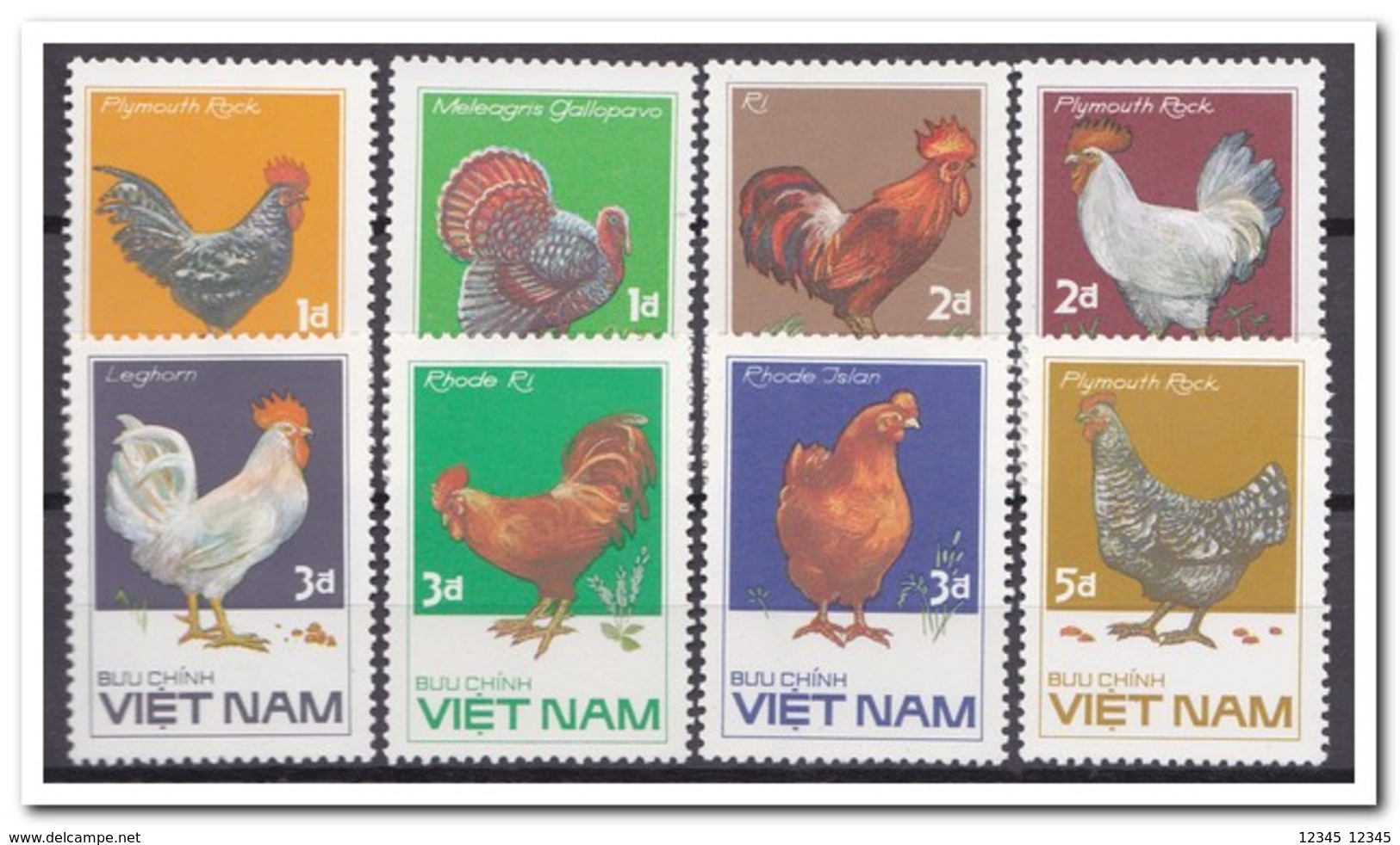 Vietnam 1986, Postfris MNH, Birds - Vietnam