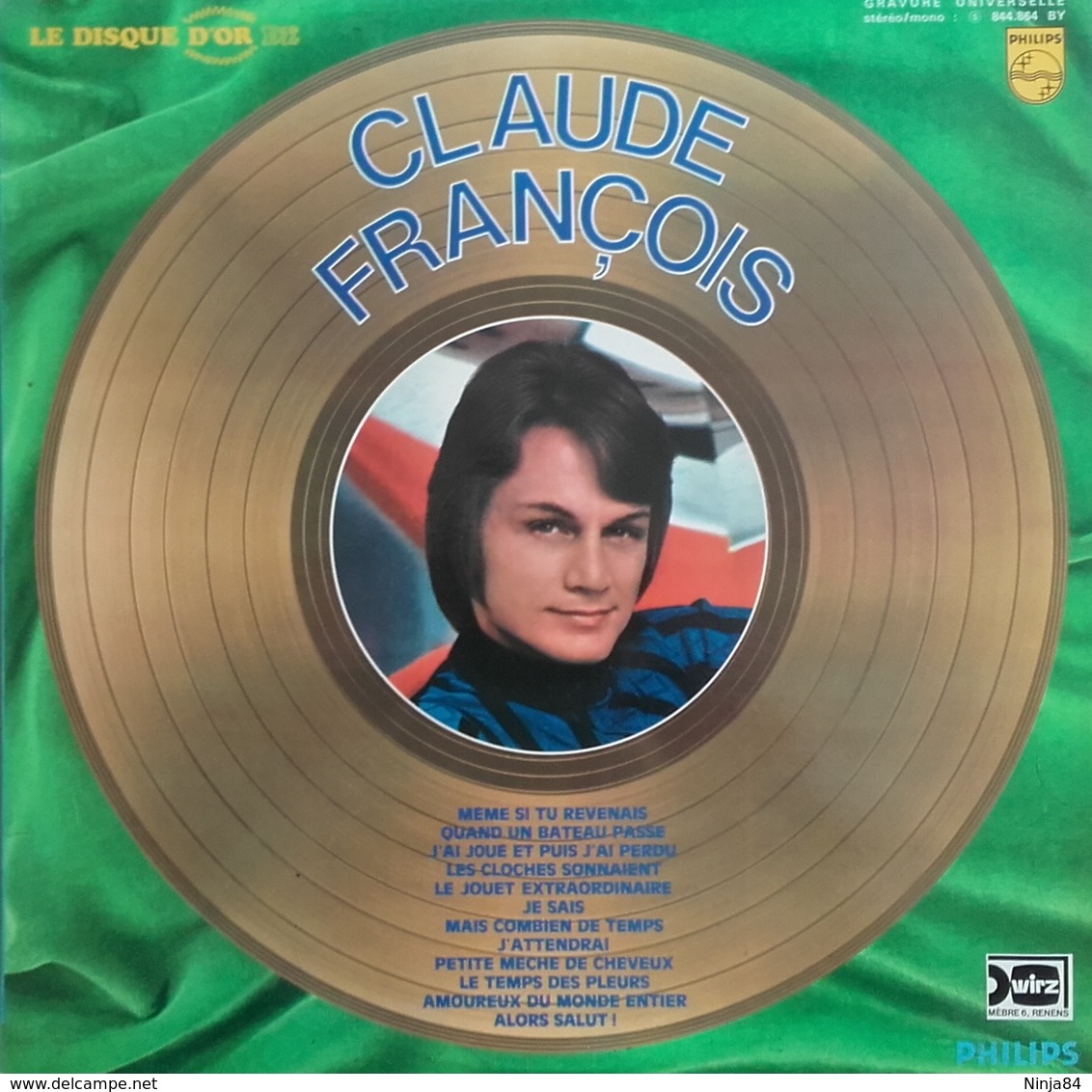 LP 33 RPM (12")  Claude François  "  Le Disque D'or  " - Autres - Musique Française