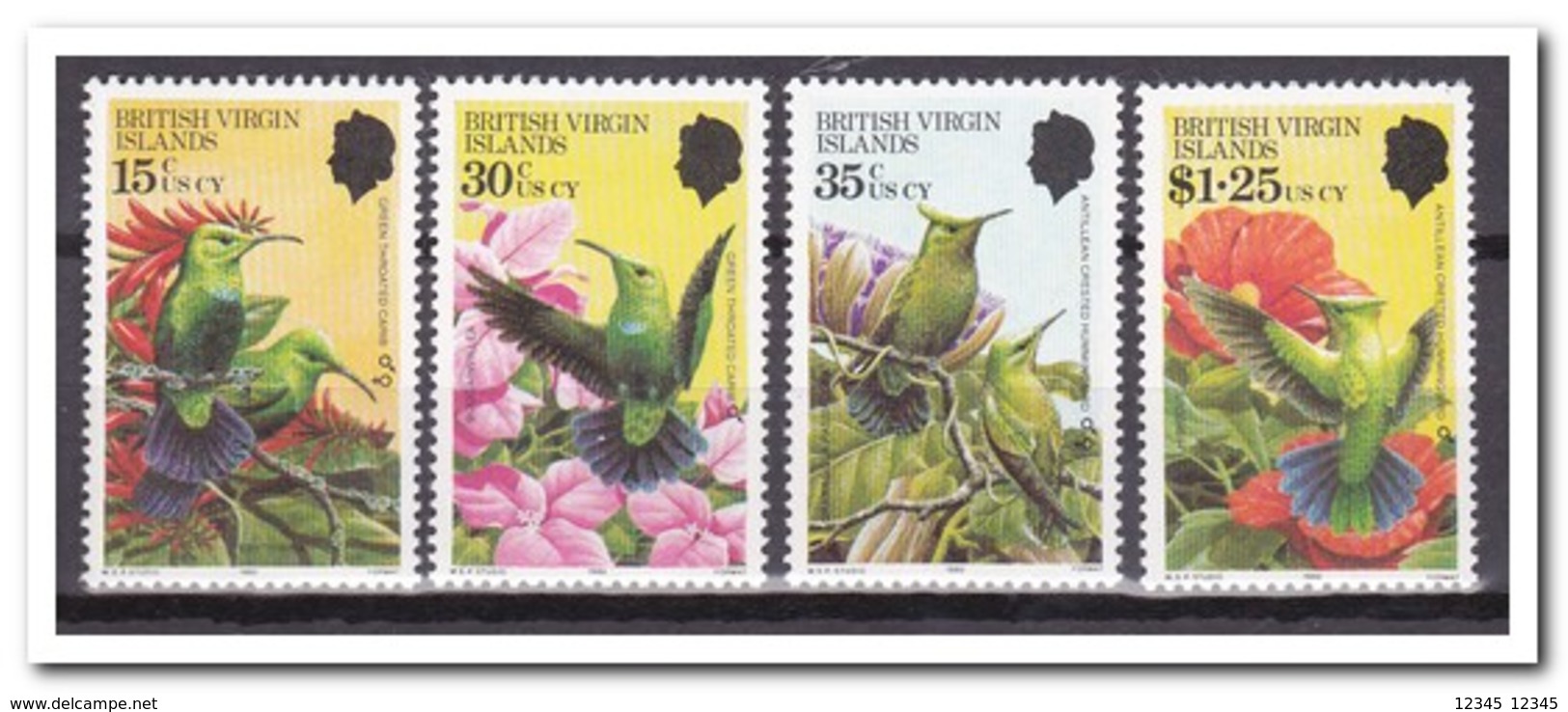 Britse Maagdeneilanden 1982, Postfris MNH, Birds - British Virgin Islands