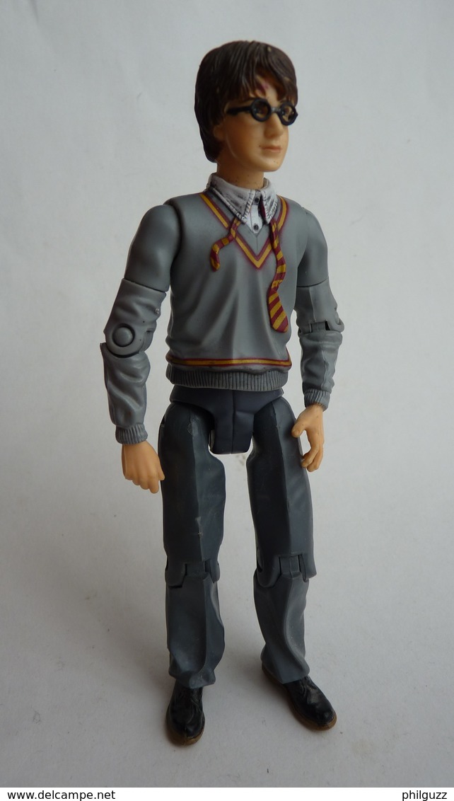 FIGURINE HARRY POTTER DUELLING Mattel 2003 14cm Sans BAGUETTE (2) - Harry Potter