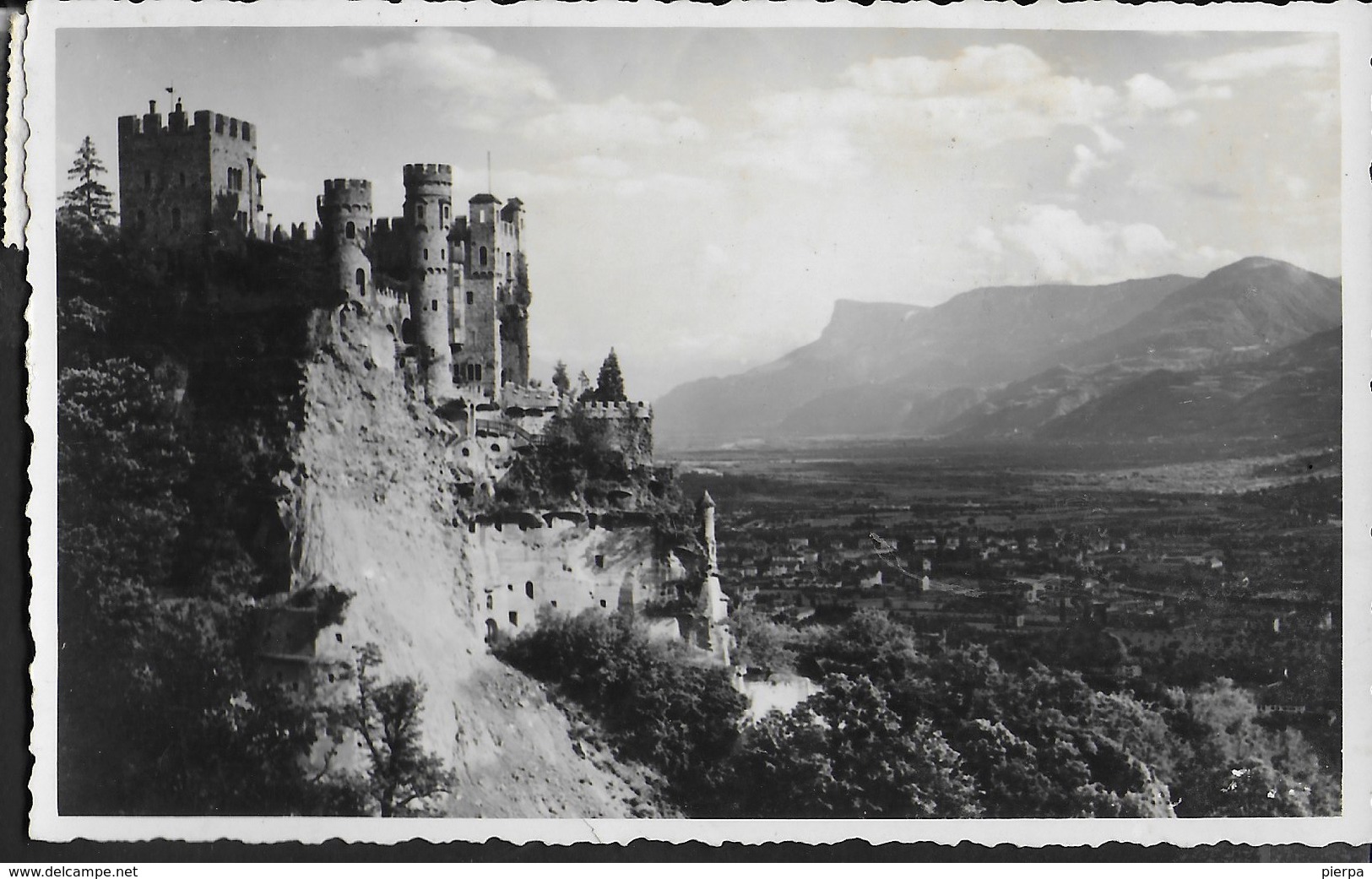 CASTEL FONTANA - MERANO - FOTO BAHRENDT - FORMATO PICCOLO - VIAGGIATA 1953 - Castelli