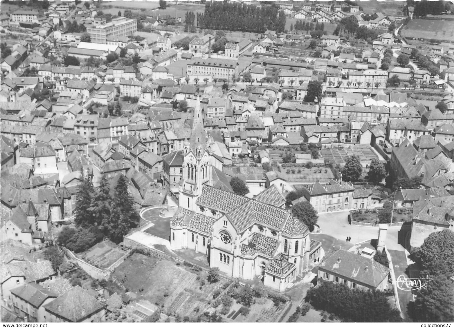 38-LA-TOUR-DU-PIN- VUE PANORAMIQUE AERIENNE - La Tour-du-Pin