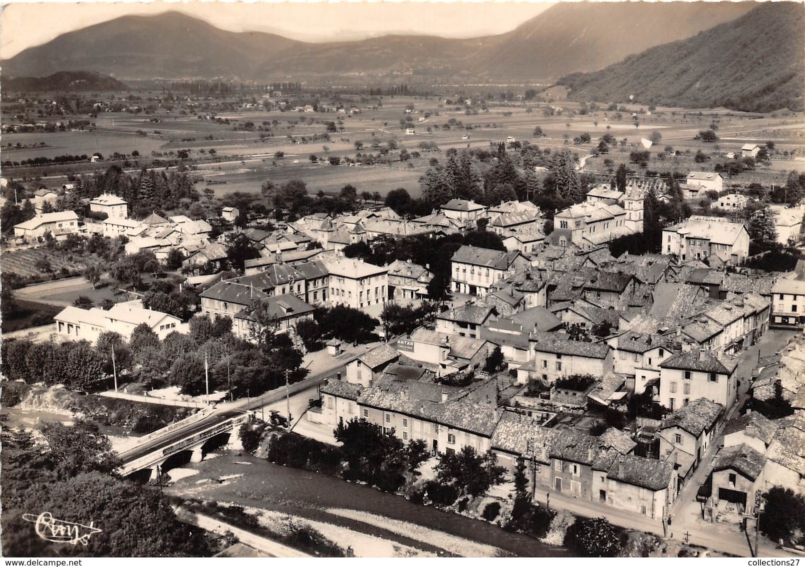 38-VIF- VUE PANORAMIQUE AERIENNE - Vif