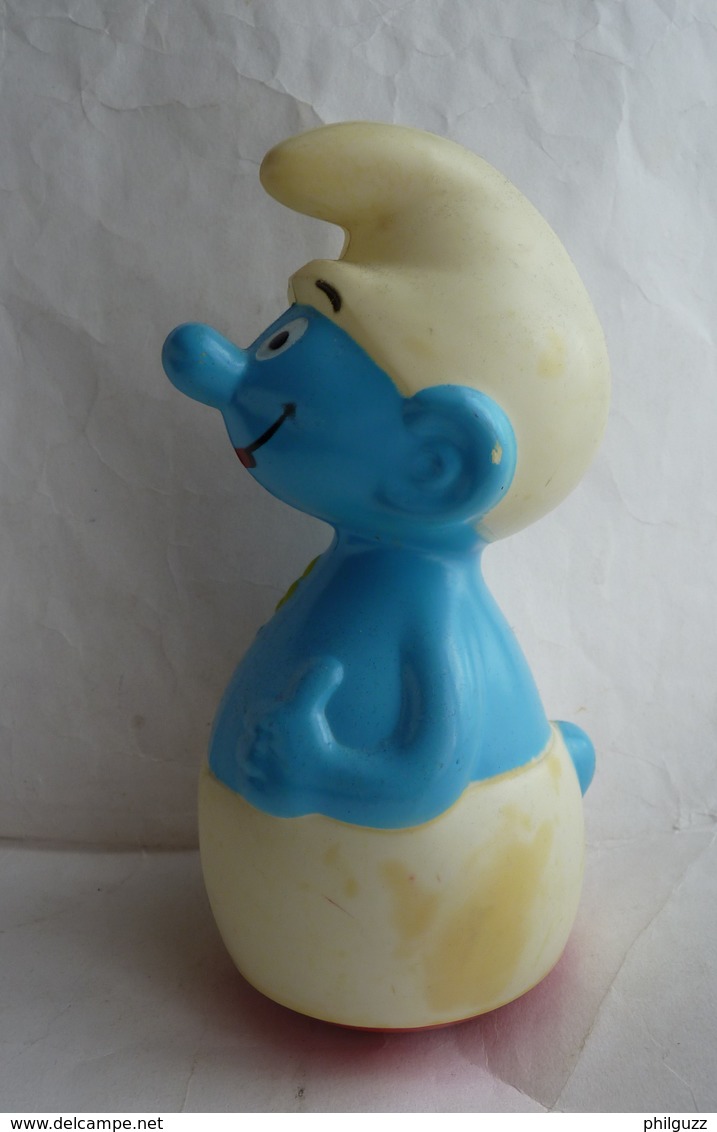 RARE CULBUTO SCHTROUMPF  - EDUCO 1983 - PEYO (2) - Smurfs