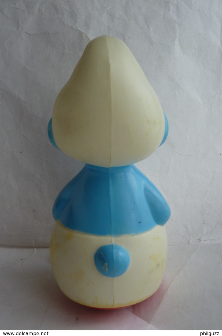 RARE CULBUTO SCHTROUMPF  - EDUCO 1983 - PEYO (2) - Smurfs