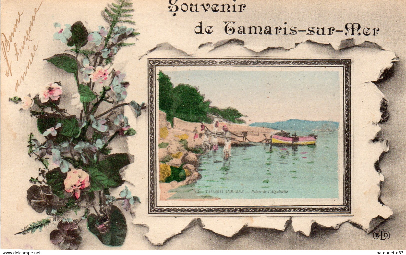 83 SOUVENIR DE TAMARIS SUR MER POINTE DE L' AIGUILLETTE - La Seyne-sur-Mer