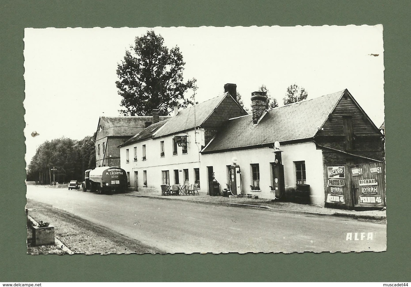 CARTE POSTALE 27 EURE LE BOULAY MORIN RELAIS DES ROUTIERS DUPRAY CAMPARDON - Andere & Zonder Classificatie