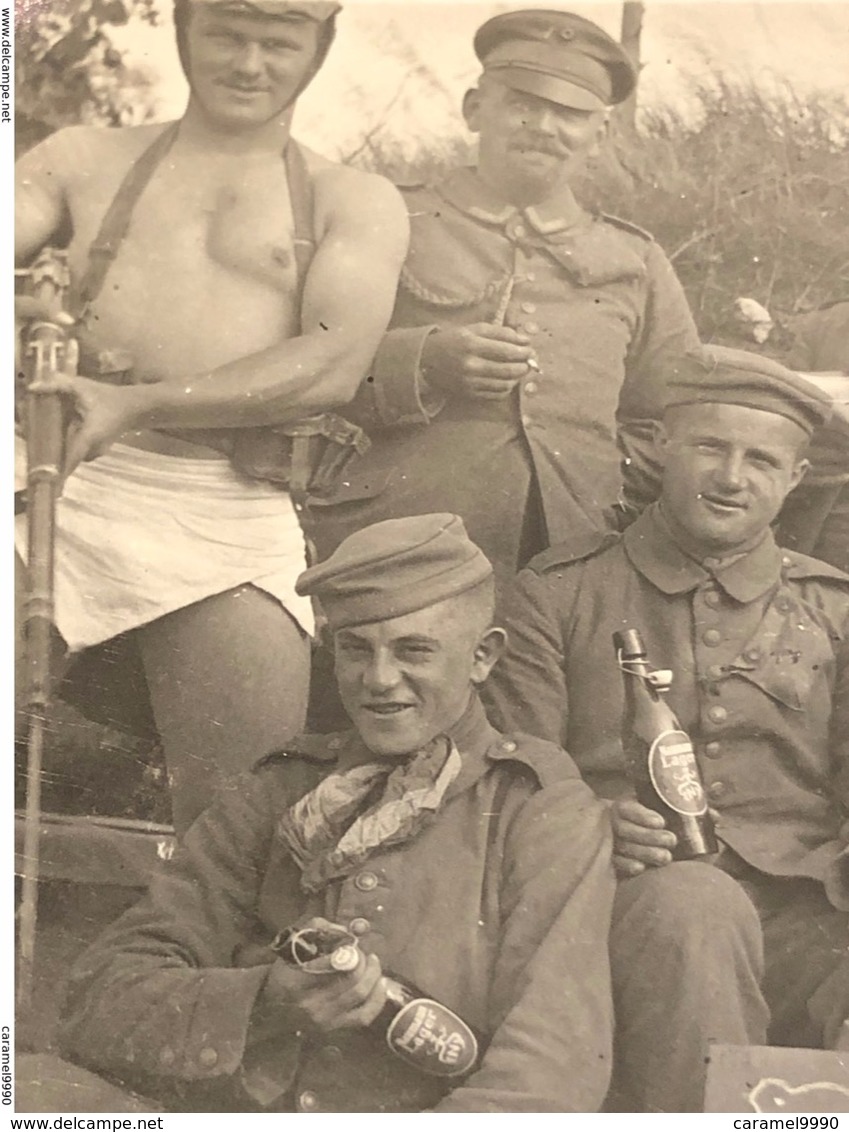 Ypern Ypres Ieper Zonnebeke Duitse Militairen Verlorenhoek  Lager  Bier Die Helden 12./245  WOI  Fotokaart  1915  L 488 - Guerre 1914-18