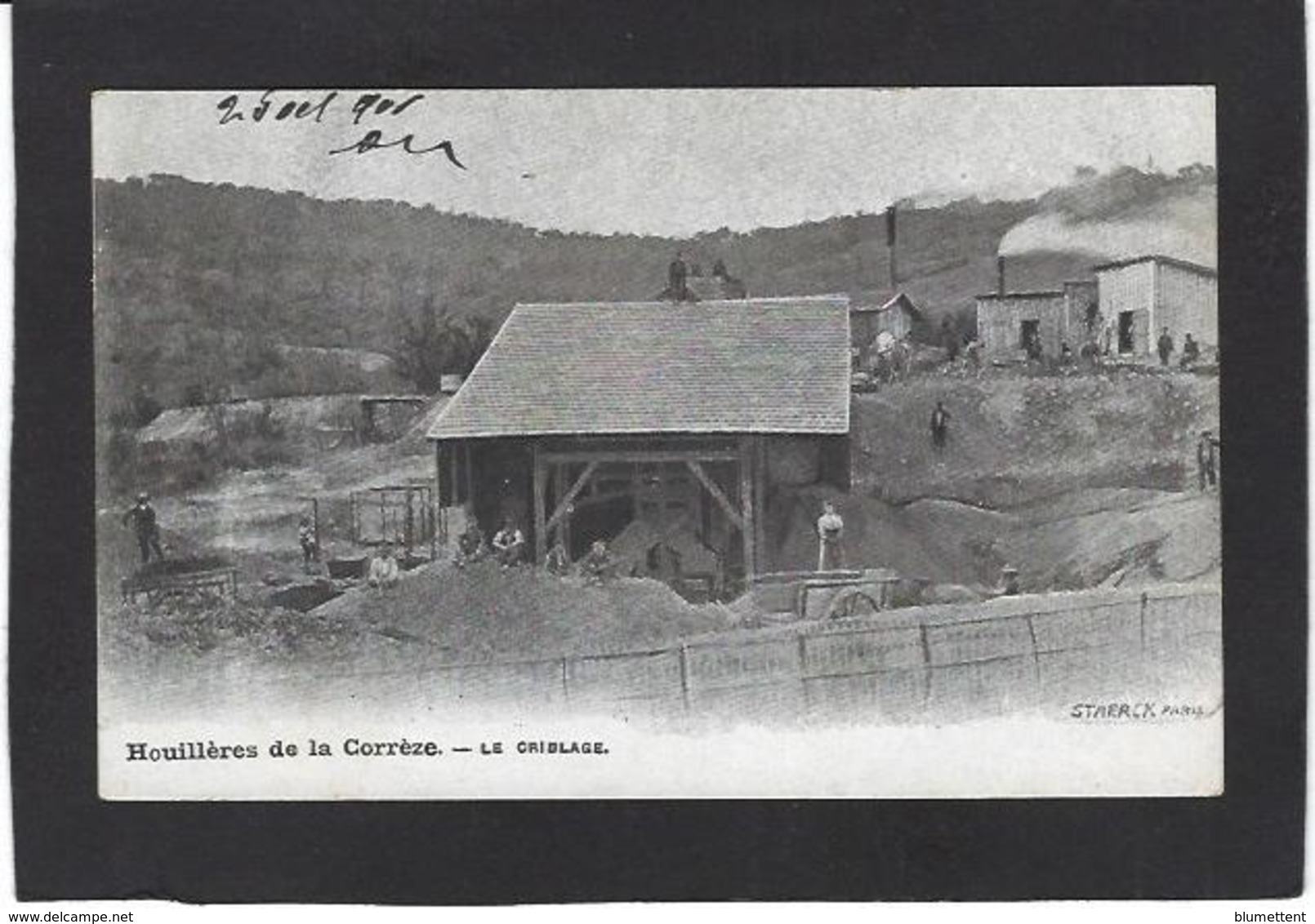 CPA Corrèze 19 Houillères Métier Mines - Other & Unclassified