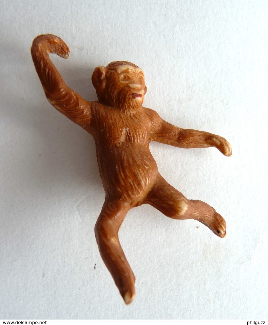 Figurine CLAIRET  - ANIMAUX Animal - LE ZOO - 73 SINGE Pas Starlux Elastolin Ougen Jim Cyrnos - Andere & Zonder Classificatie