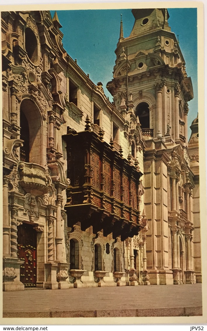 (695) Peru - Lima - Archbishop's Palace - Pérou