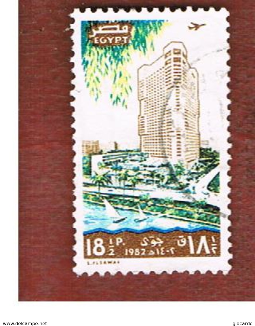 EGITTO (EGYPT) - SG 1472  - 1982  HILTON RAMSES HOTEL   - USED ° - Used Stamps
