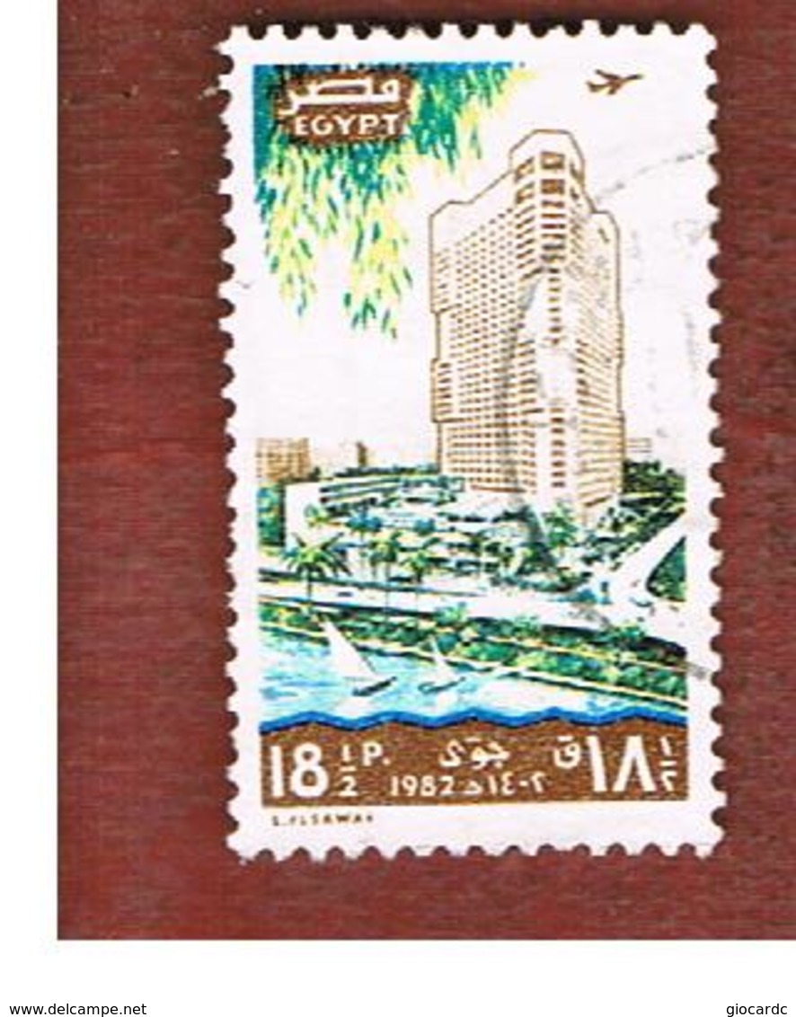 EGITTO (EGYPT) - SG 1472  - 1982  HILTON RAMSES HOTEL   - USED ° - Gebraucht