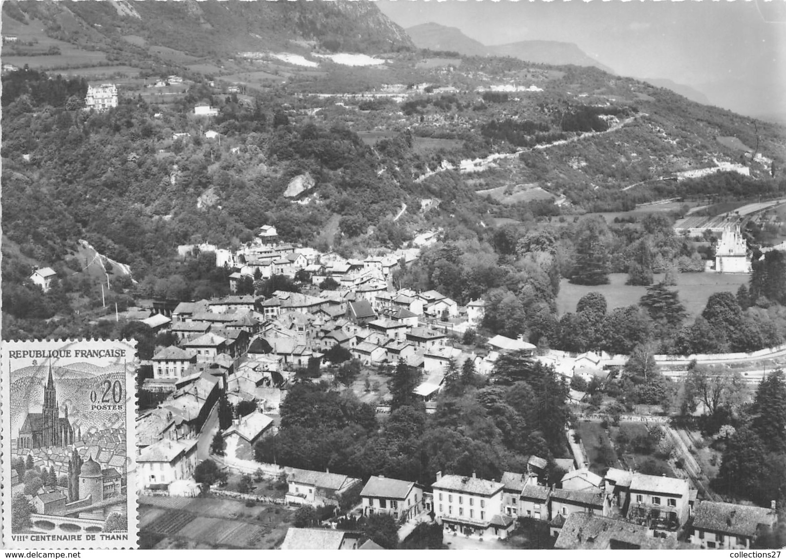 38-SASSENAGE- VUE PANORAMIQUE AERIENNE - Sassenage