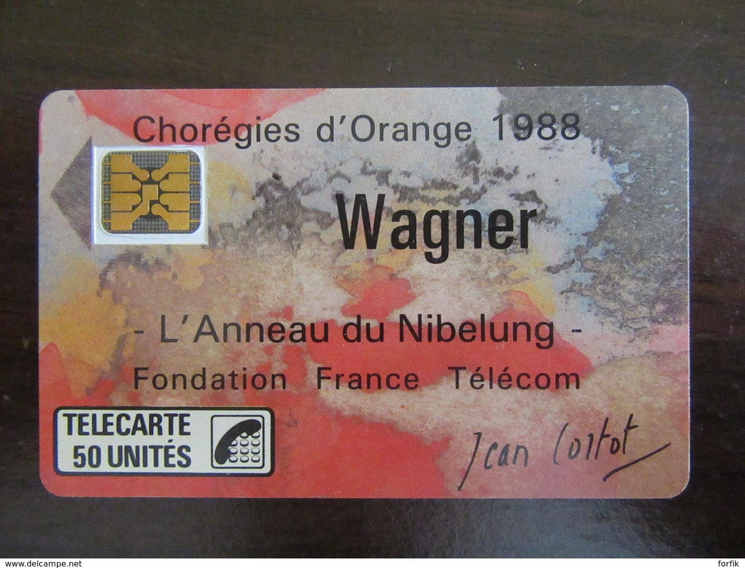 Télécarte Wagner 1988 F23A - SC4on - 50U - 6 N° PE 102985 - 1988