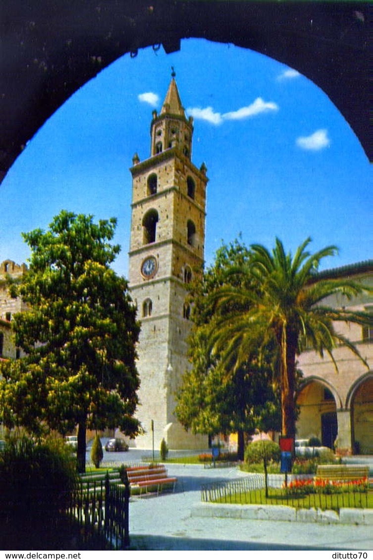 Teramo - Campanile Del Duomo - Formato Grande Viaggiata Mancante Di Affrancatura – E 13 - Other & Unclassified