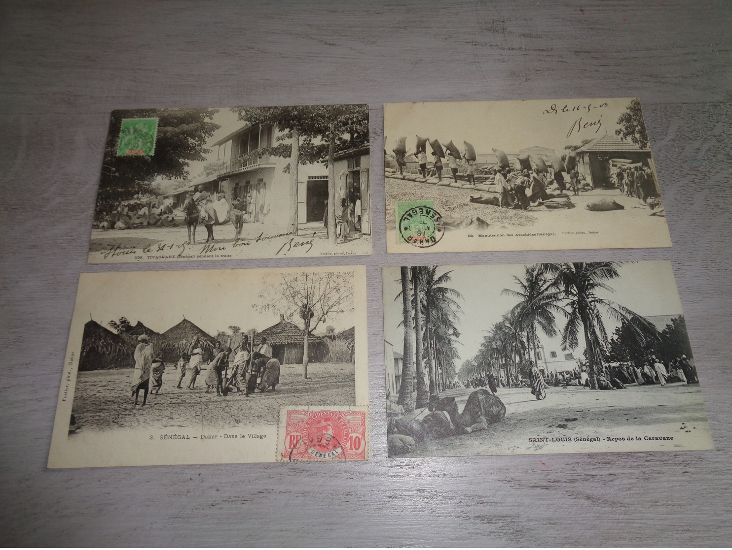 Beau Lot De 60 Cartes Postales D' Afrique Africa Afrika  Seins Nus Nu  Dakar  Sénégal  Saint Louis - 5 - 99 Cartes