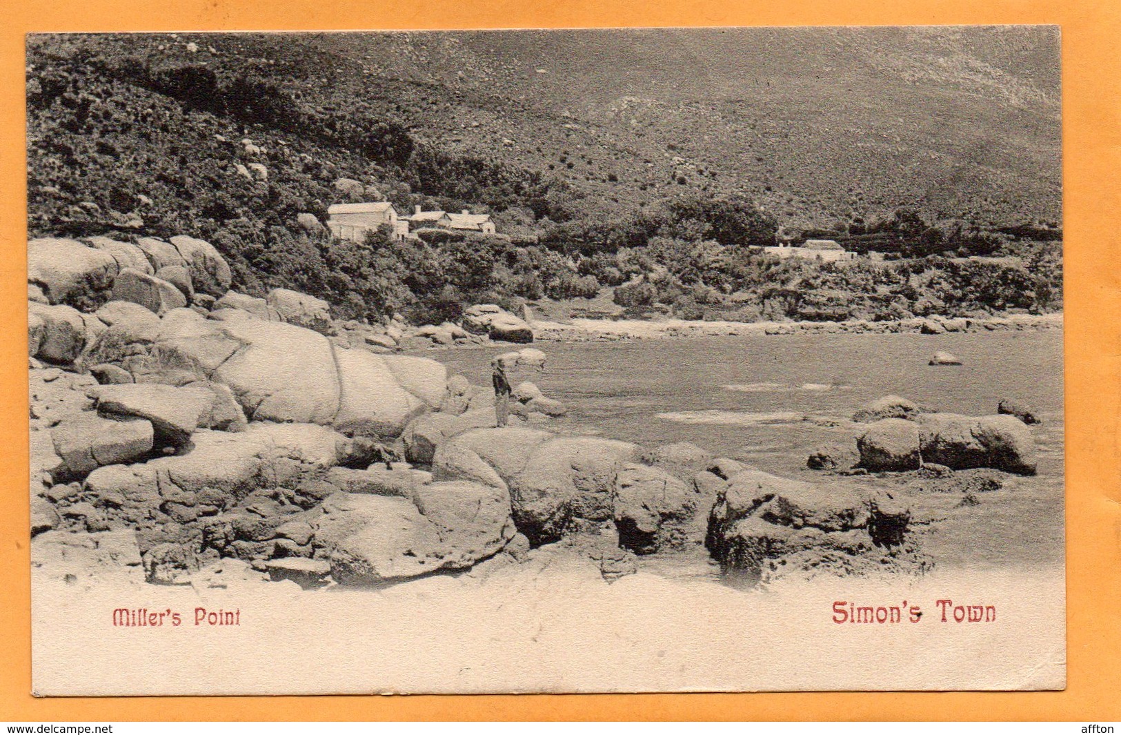 Simons Town South Africa 1905 Postcard Mailed - South Africa