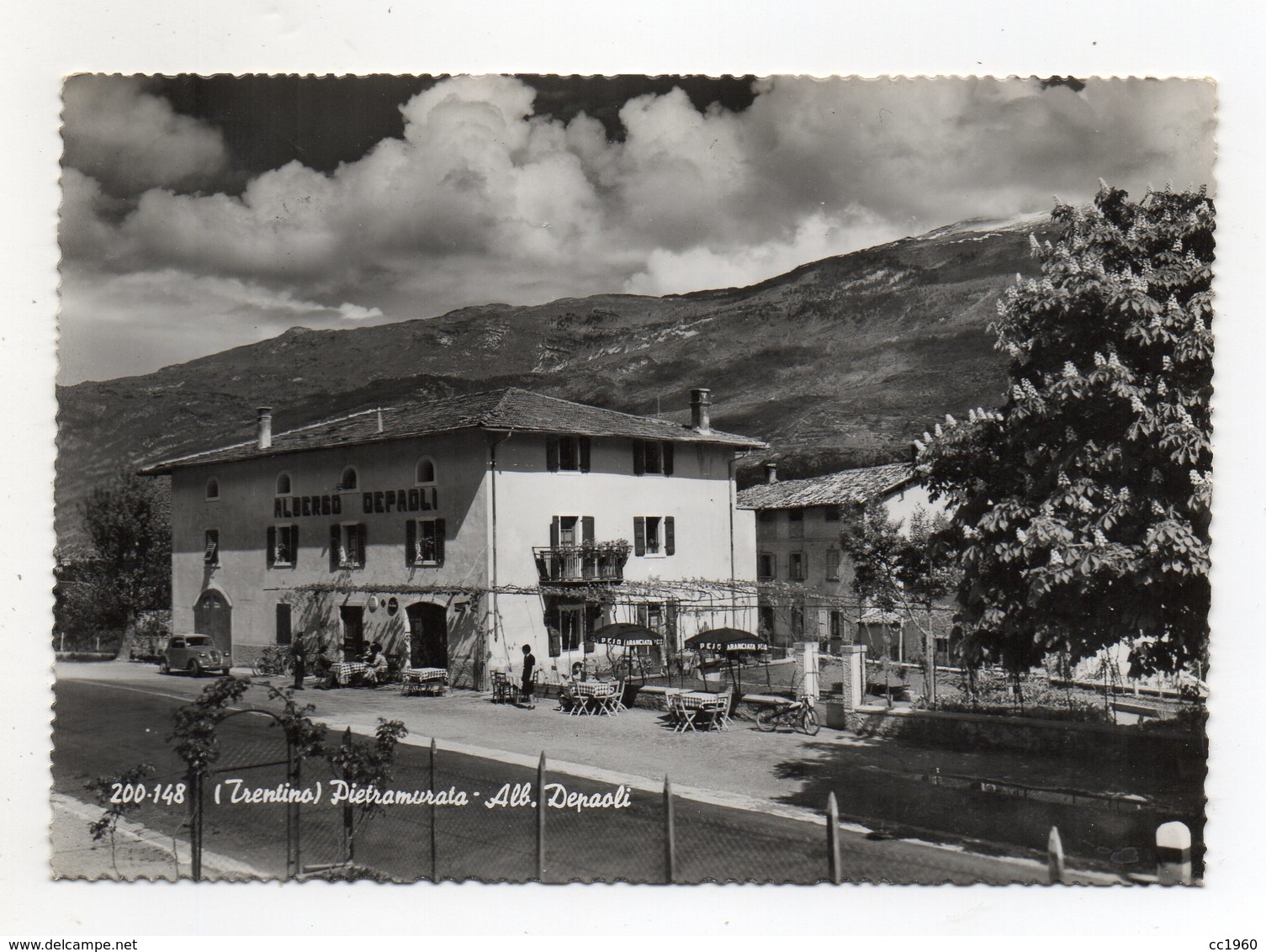 Pietramurata Frazione Del Comune Di Drò (Trento) - Albergo Depaoli - Viaggiata Nel 1957 - (FDC16521) - Trento