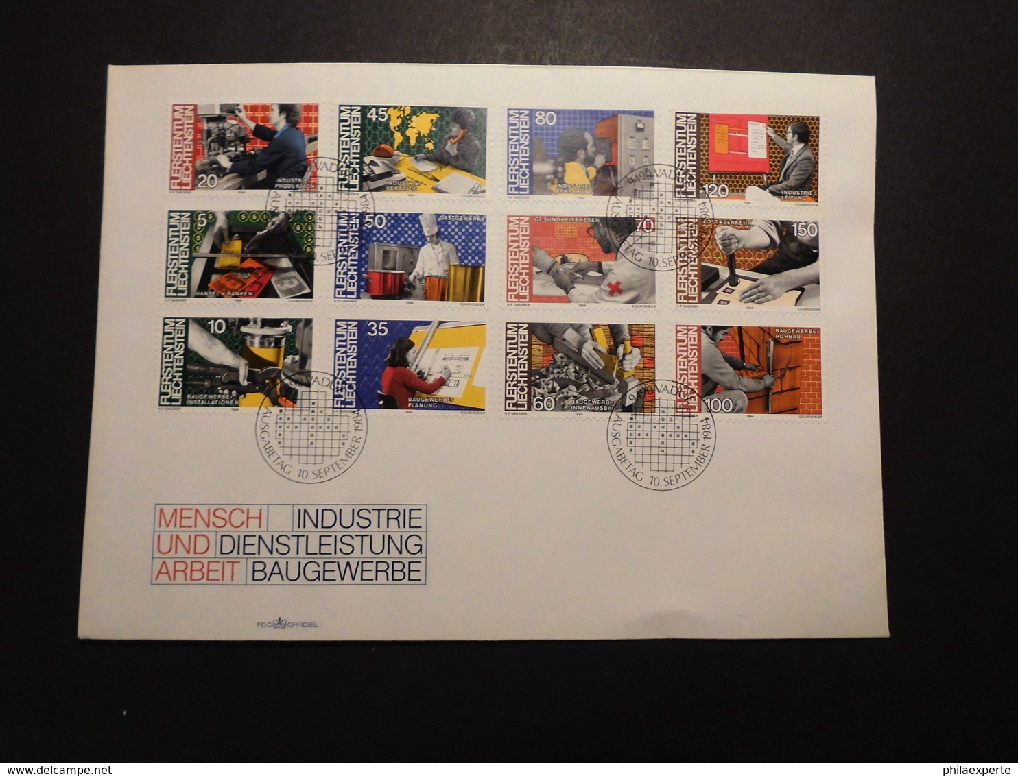 Liechtenstein Mi. 849/60 FDC Mi. 12.-€ - FDC