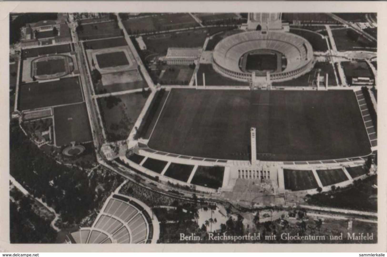 Berlin-Westend, Reichssportfeld - Luftbild - 1938 - Charlottenburg