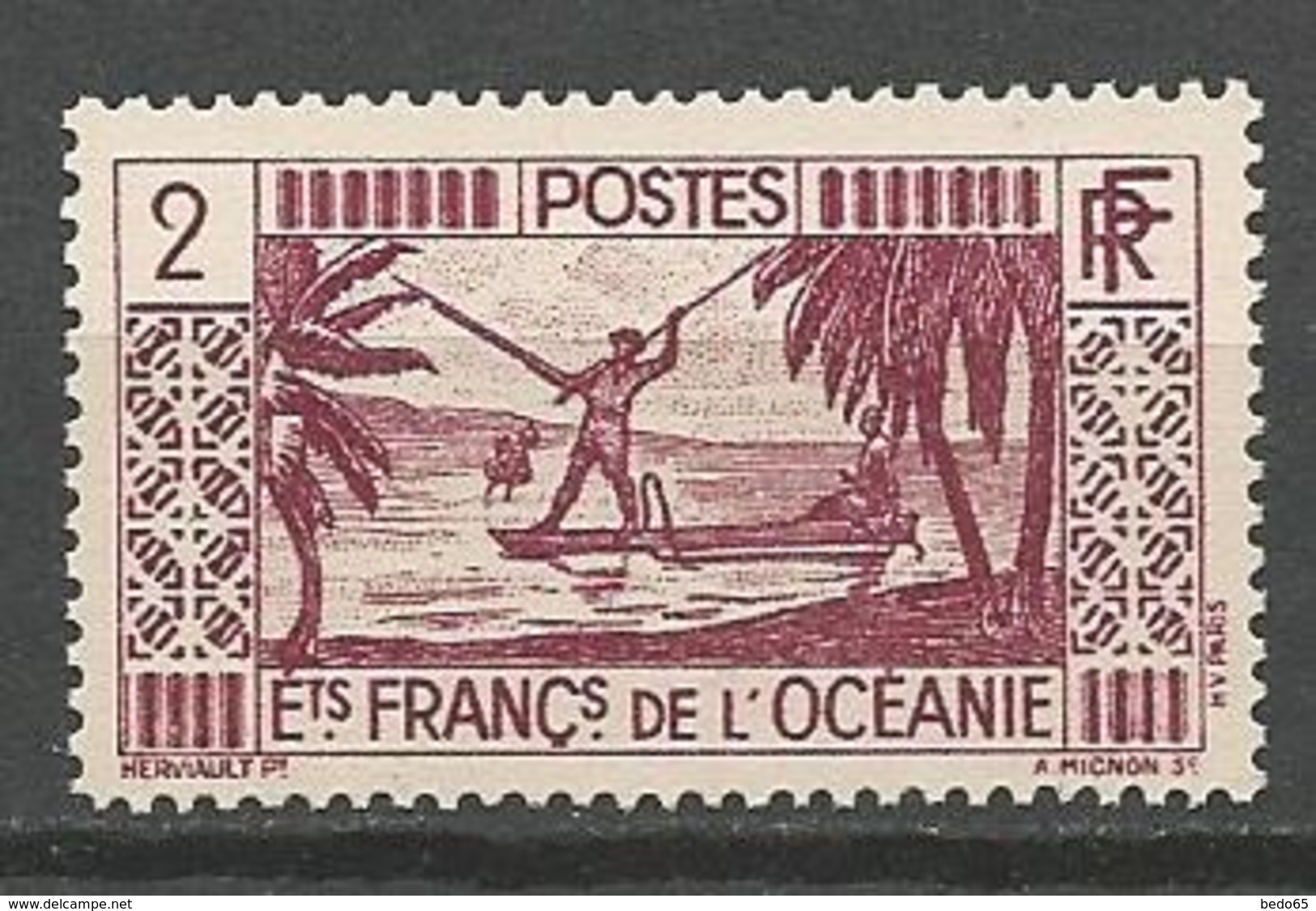 OCEANIE N° 85 NEUF** LUXE SANS CHARNIERE / MNH - Unused Stamps