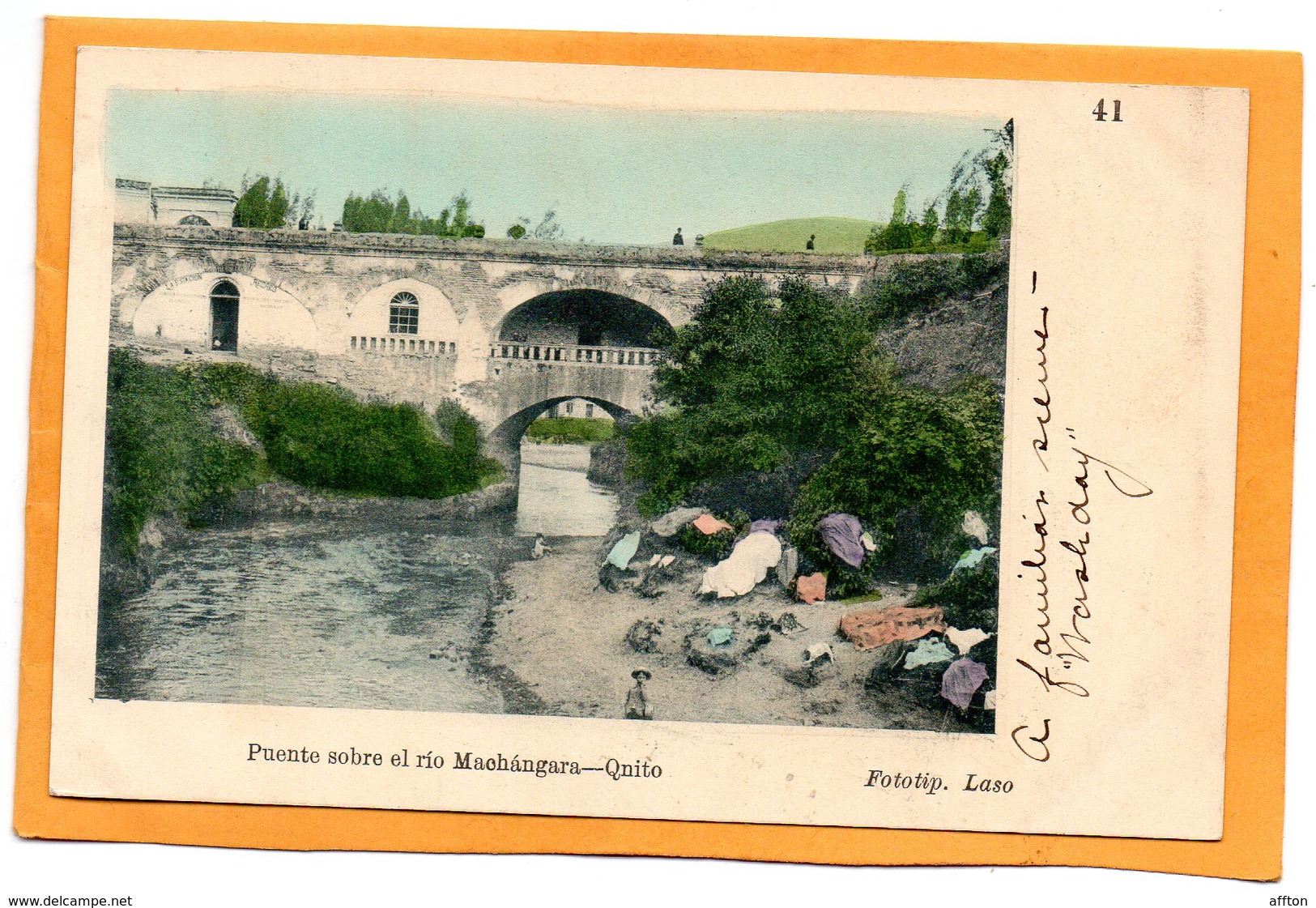 Quito Ecuador 1905 Postcard - Ecuador