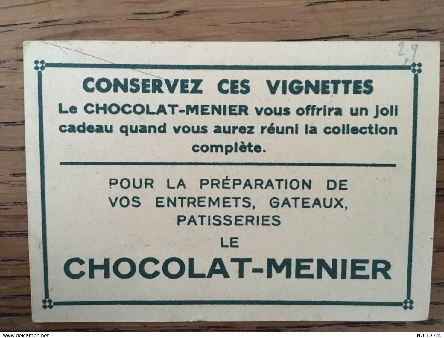 Chromo (vignette), Colletion Du Chocolat Menier, N°341,Falaise, Monument De Guillaume Le Conquérant - Menier