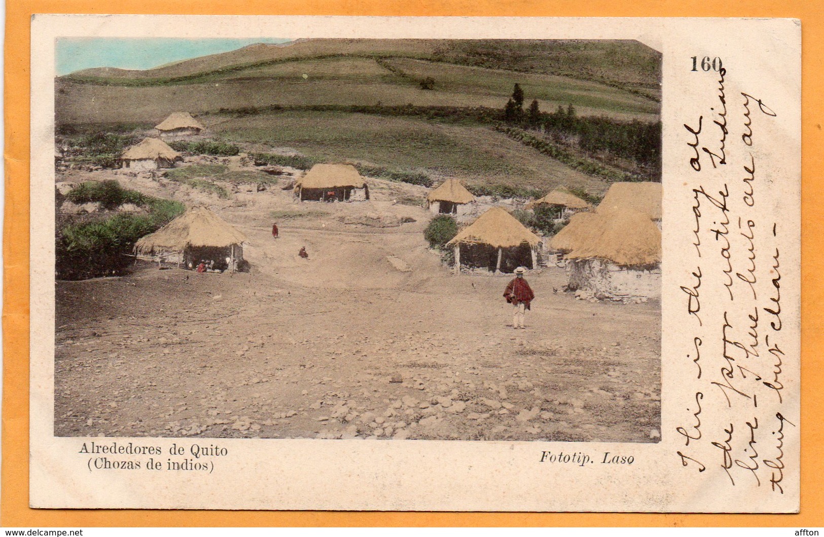 Quito Ecuador 1905 Postcard - Ecuador
