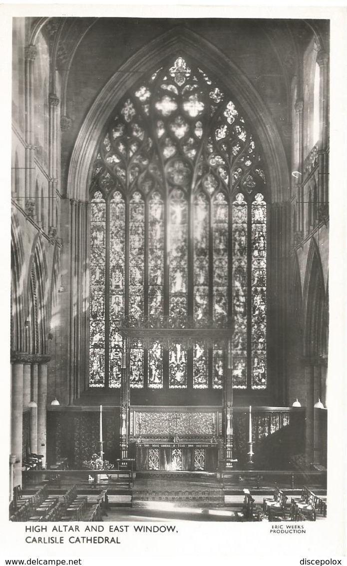 W4211 Carlisle - Cathedral - High Altar And East Window / Non Viaggiata - Carlisle