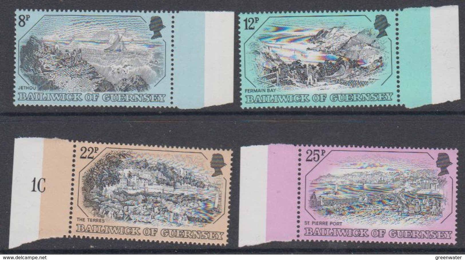 Guernsey 1982 Gravures 4v ** Mnh (44108) - Guernsey