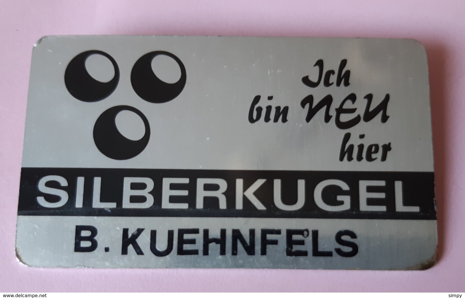 Billiards Silber Kugel Germany Badge - Billard