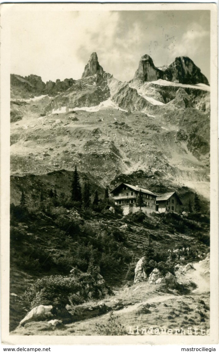 AUSTRIA  LINDAUERHÜTTE LINDAUER HÜTTE  Cachet Bludenz - Bludenz