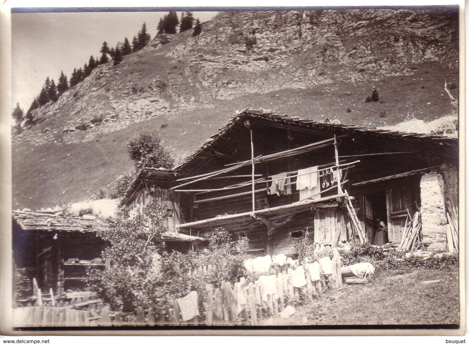 SAVOIE ??  - HAUTELUCE , BEAUFORT ?? - PHOTO - CHALET OU FERME - Lieux