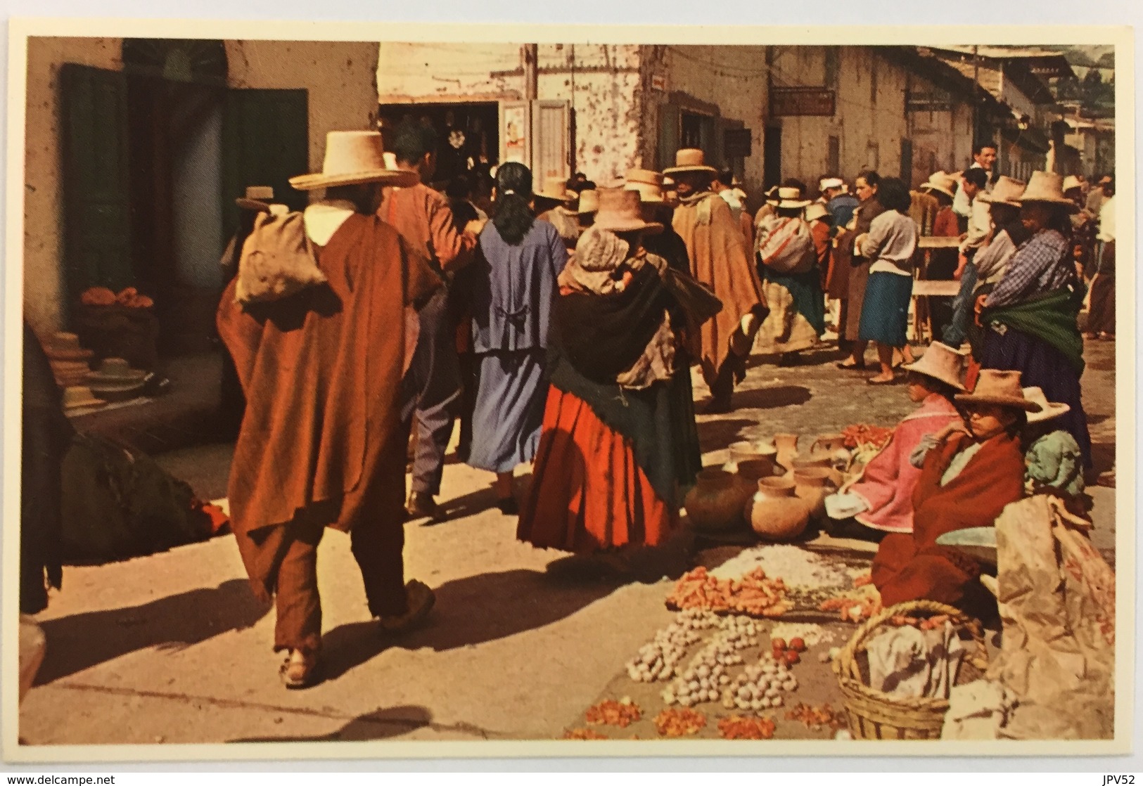 (698) Peru - Market Scene In Cajamarca - Peru