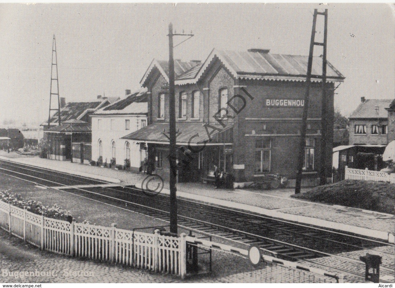 Postkaart/Carte Postale BUGGENHOUT  Station - La Gare (C562) - Buggenhout