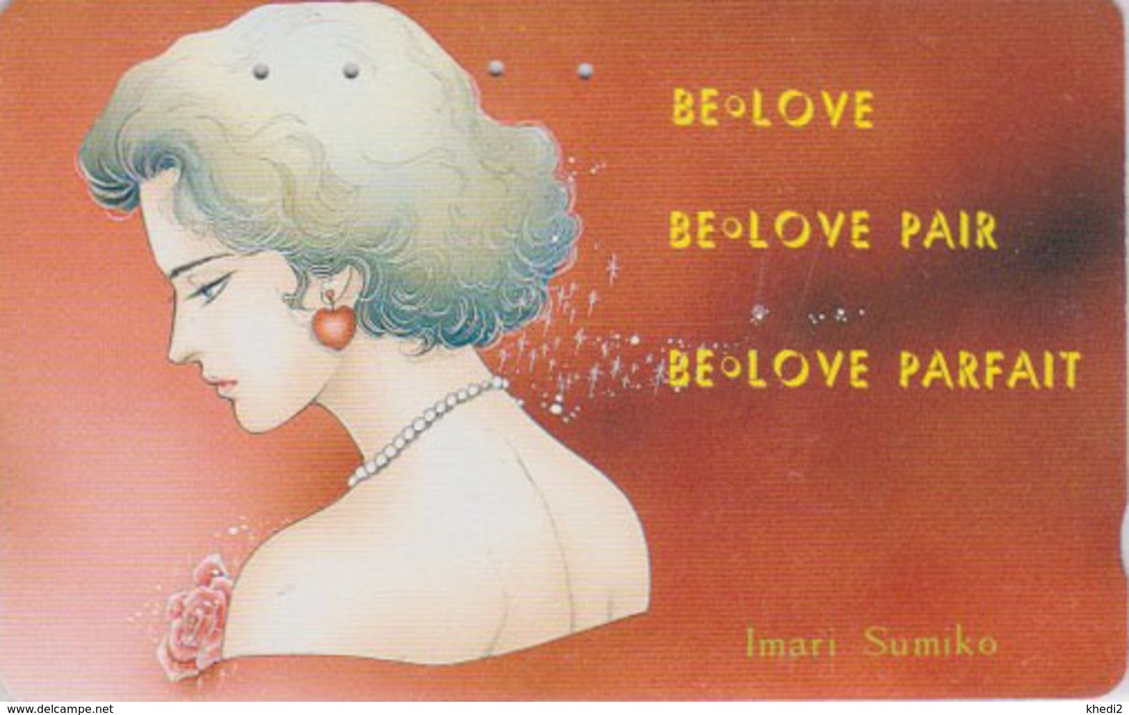 TC Ancienne Japon / 110-011 - MANGA - BE LOVE By IMARI SUMIKO  - ANIME Japan Phonecard - BD COMICS TK -  11515 - BD