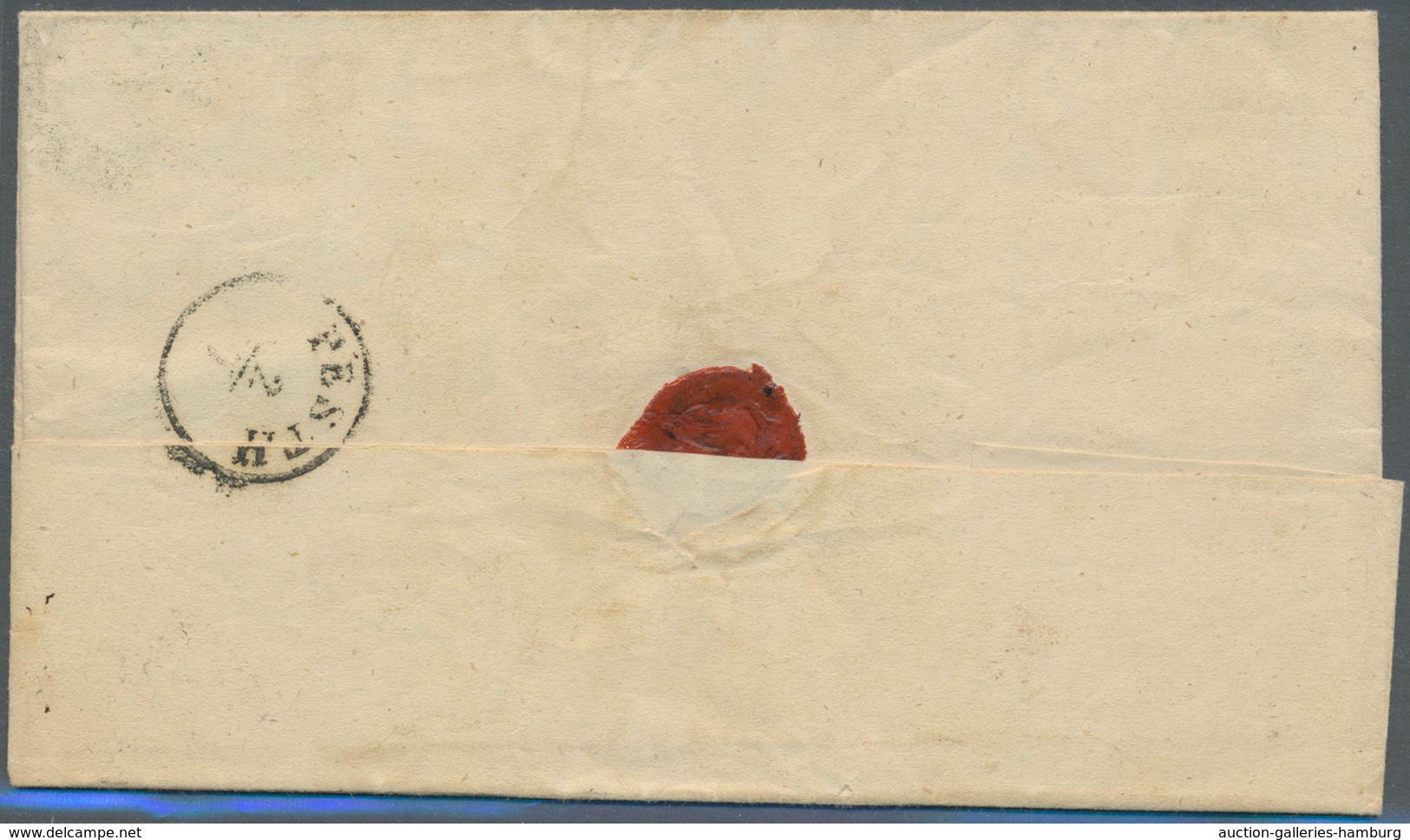 Österreich: 1850, 2 Kr Schwarz Und 1 Kr Dunkelorange, Jeweils Type Ib Auf Handpapier, Im Paar Gekleb - Nuovi