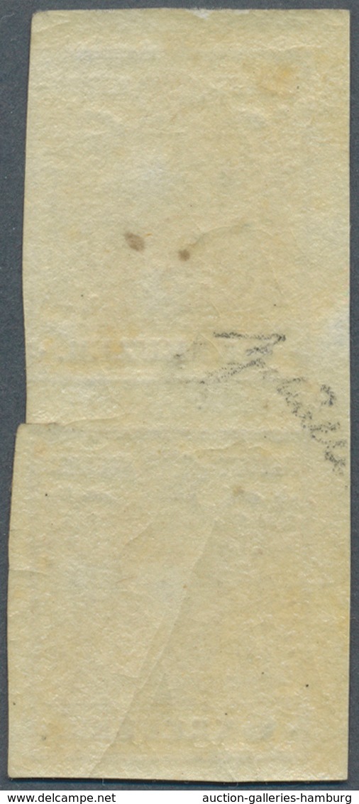 Österreich: 1850, 6 Kr. Rosabraun HP Type Ib Im Senkrechten Paar Dabei Die Obere Marke Am Rechten Ra - Unused Stamps