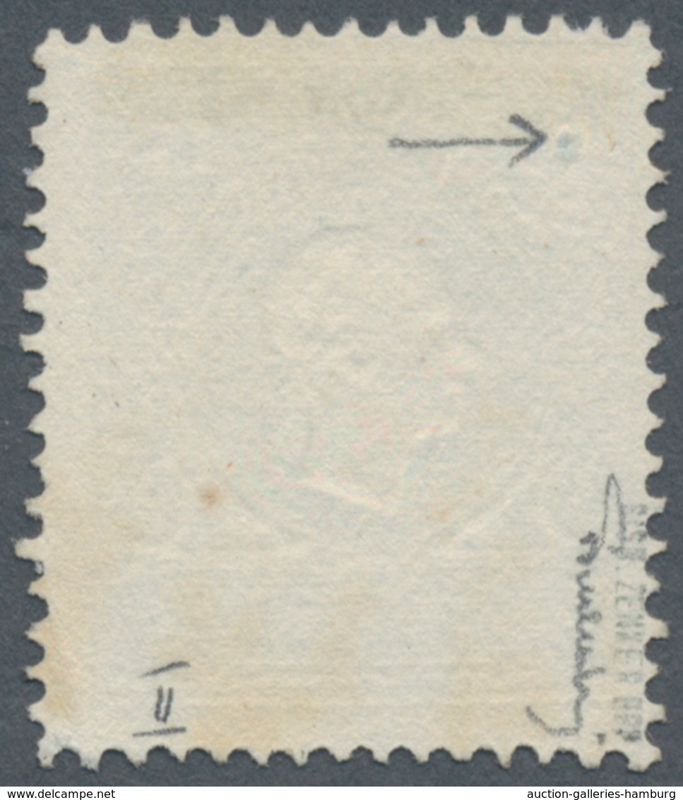 Österreich: 1859, 15 Kr. Blau Type II Mit PLATTENFEHLER "'05' Statt '15'", Entwertet Mit Teilstempel - Ungebraucht