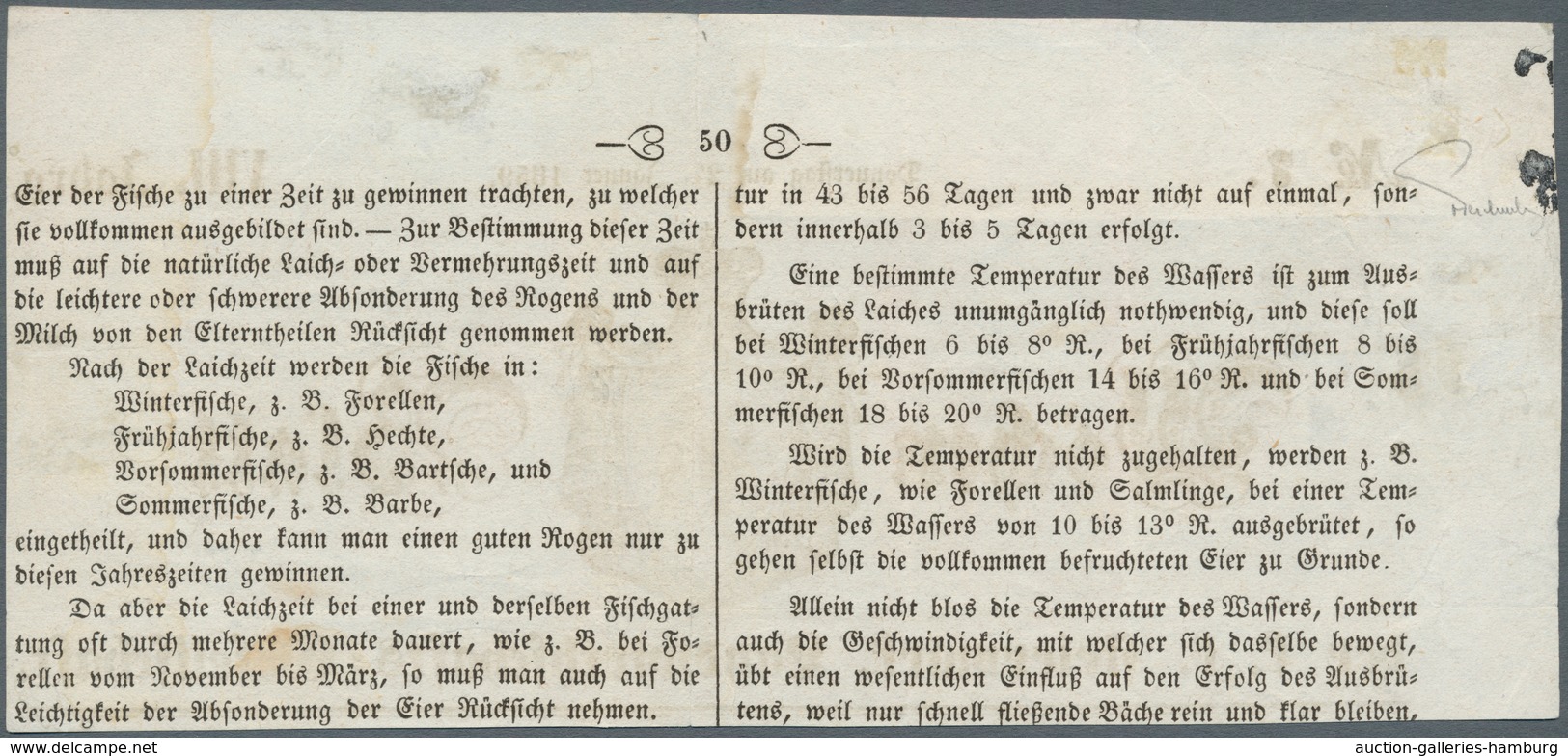 Österreich: 1858, (1,05 Kreuzer) Dunkelblau Zeitungsmarke, Type I, Allseits Voll- Bis überrandig, En - Unused Stamps