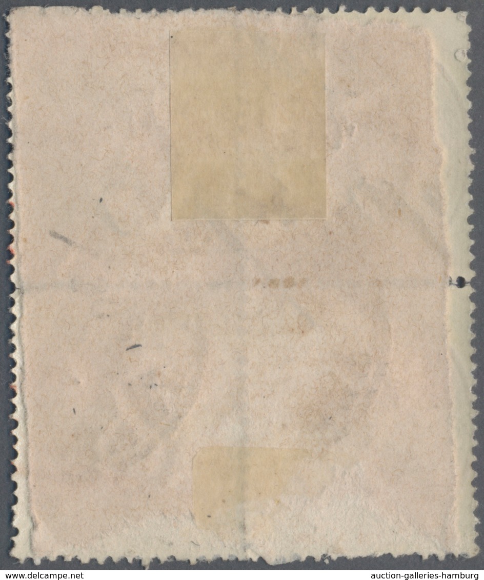 Österreich: 1860, 5 Kr. Rot, Farbfrischer Und Gut Gezähnter 4er-Block (rs. Großflächig Papierreste), - Neufs