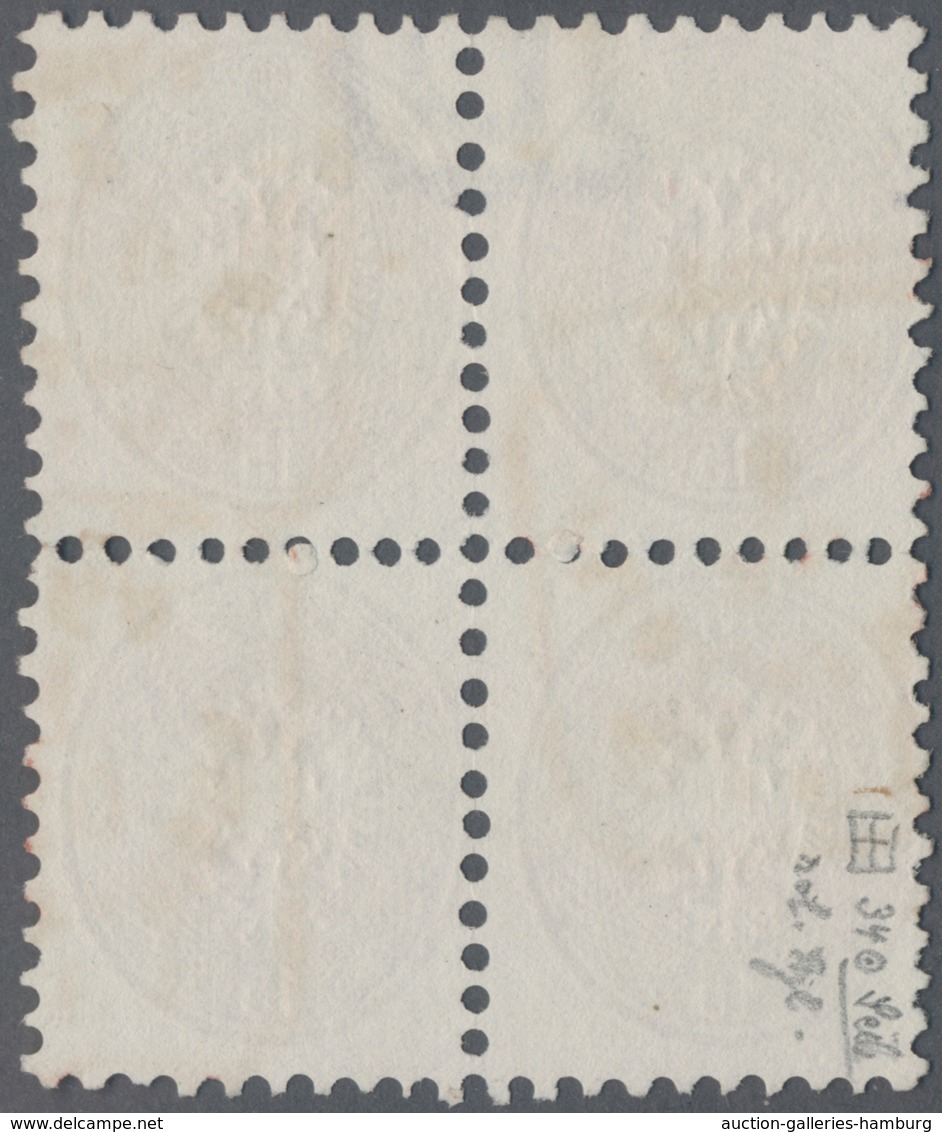 Österreich: 1863/1864, 15 Kr. Braun, Farbfrischer Und Gut Gezähnter 4er-Block, Sauber Gestempelt "WI - Unused Stamps