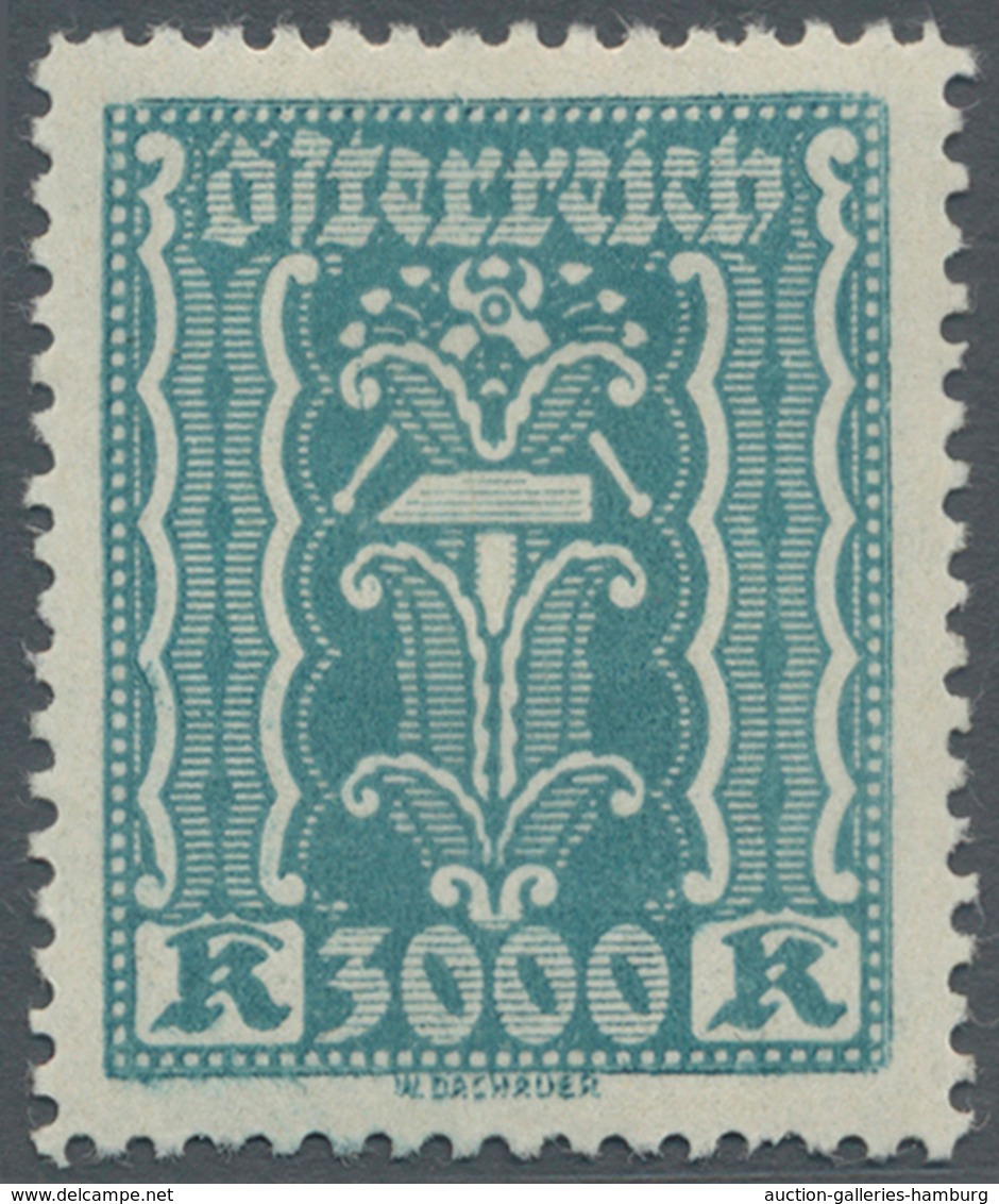 Österreich: 1922. Freimarken Landwirtschaft, Gewerbe, Industrie. 4 Werte Zu 10 Kronen, 3 Werte Zu 50 - Nuevos