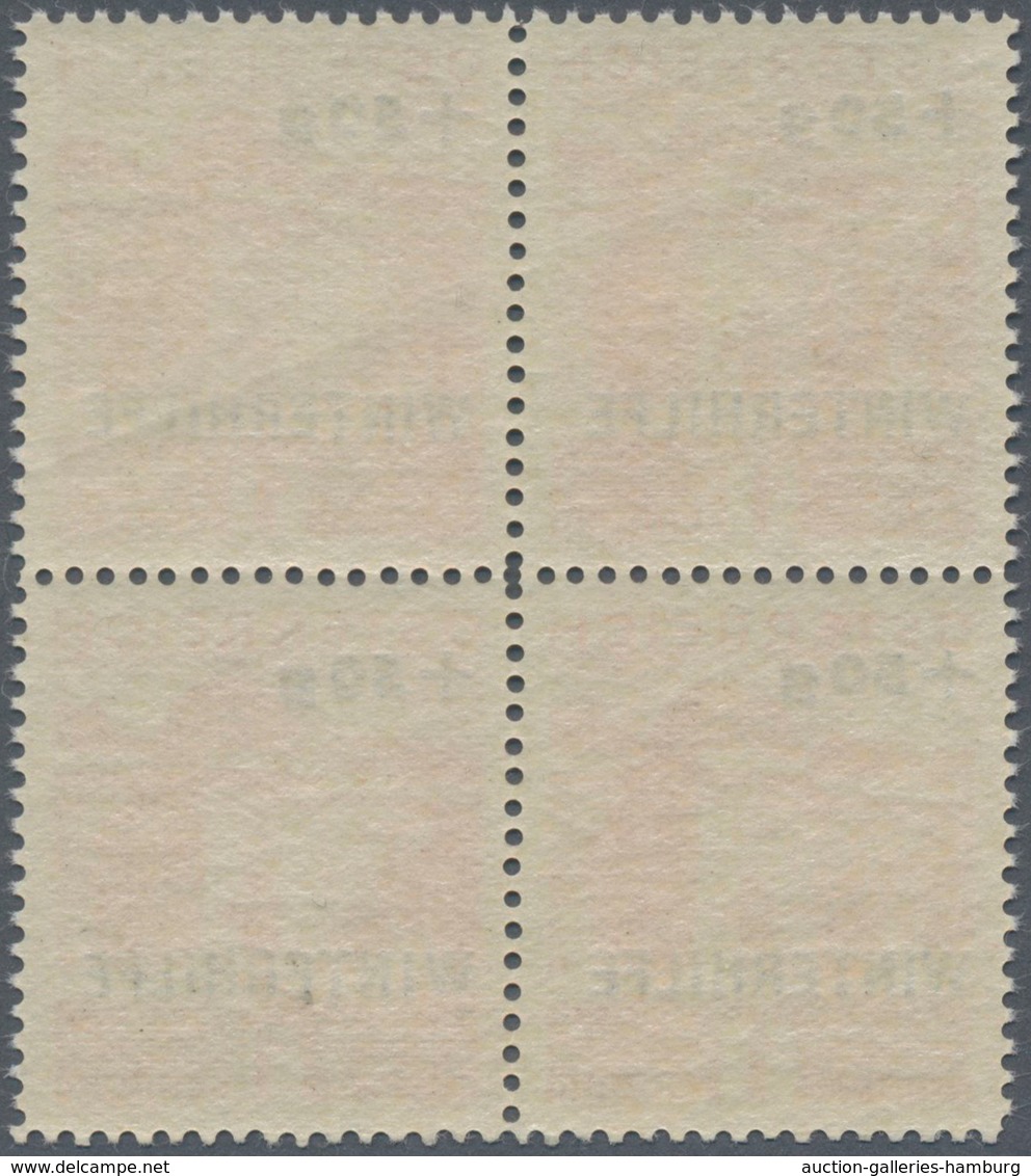 Österreich: 1933, Winterhilfe, Kompletter Postfrischer Luxus-Viererblock-Satz (A.N.K. €440,-). - Unused Stamps