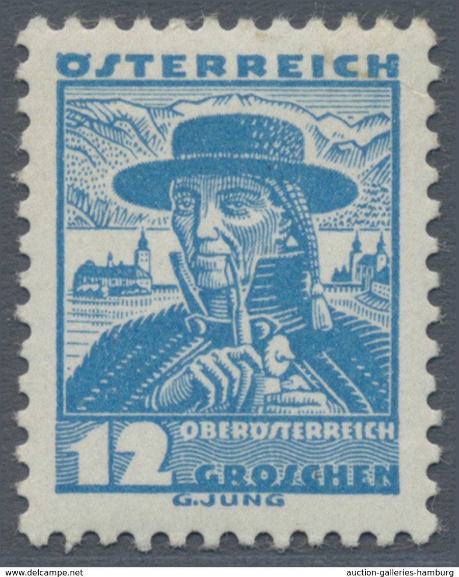 Österreich: 1935, WHW, Komplette Serie Als Probedrucke Ohne Aufdruck, Postfrisch, Unsigniert. - Ungebraucht