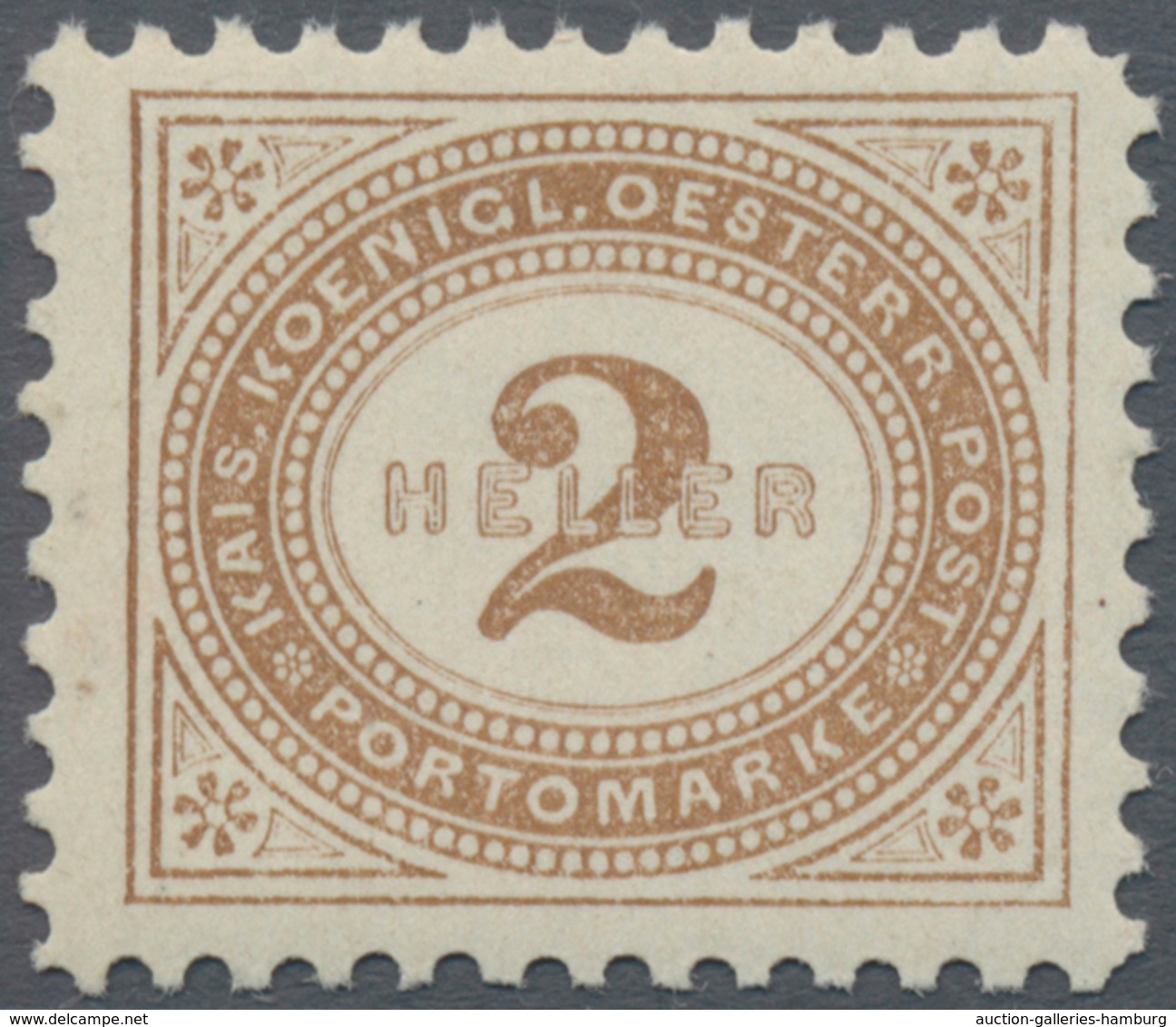 Österreich - Portomarken: 1900, 1 H. Bis 100 H. In Kammzähnung Und In Linienzähnung L 10½, Zwei Komp - Impuestos