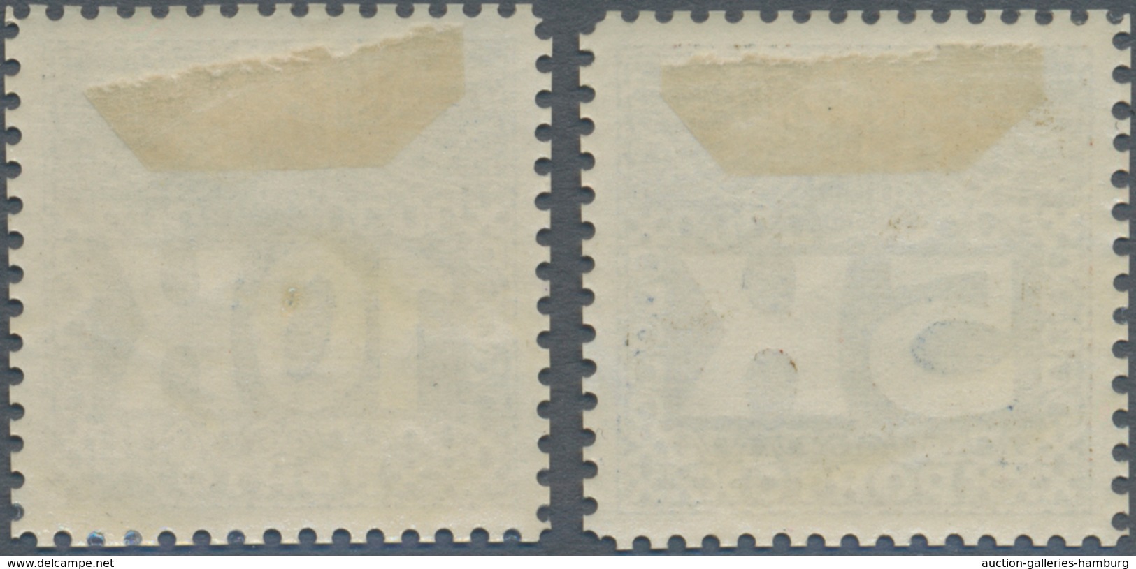 Österreich - Portomarken: 1911, 5 Und 10 Kr Dunkelblau, Gezähnte Ministervorlagen In Ungebrauchter P - Strafport