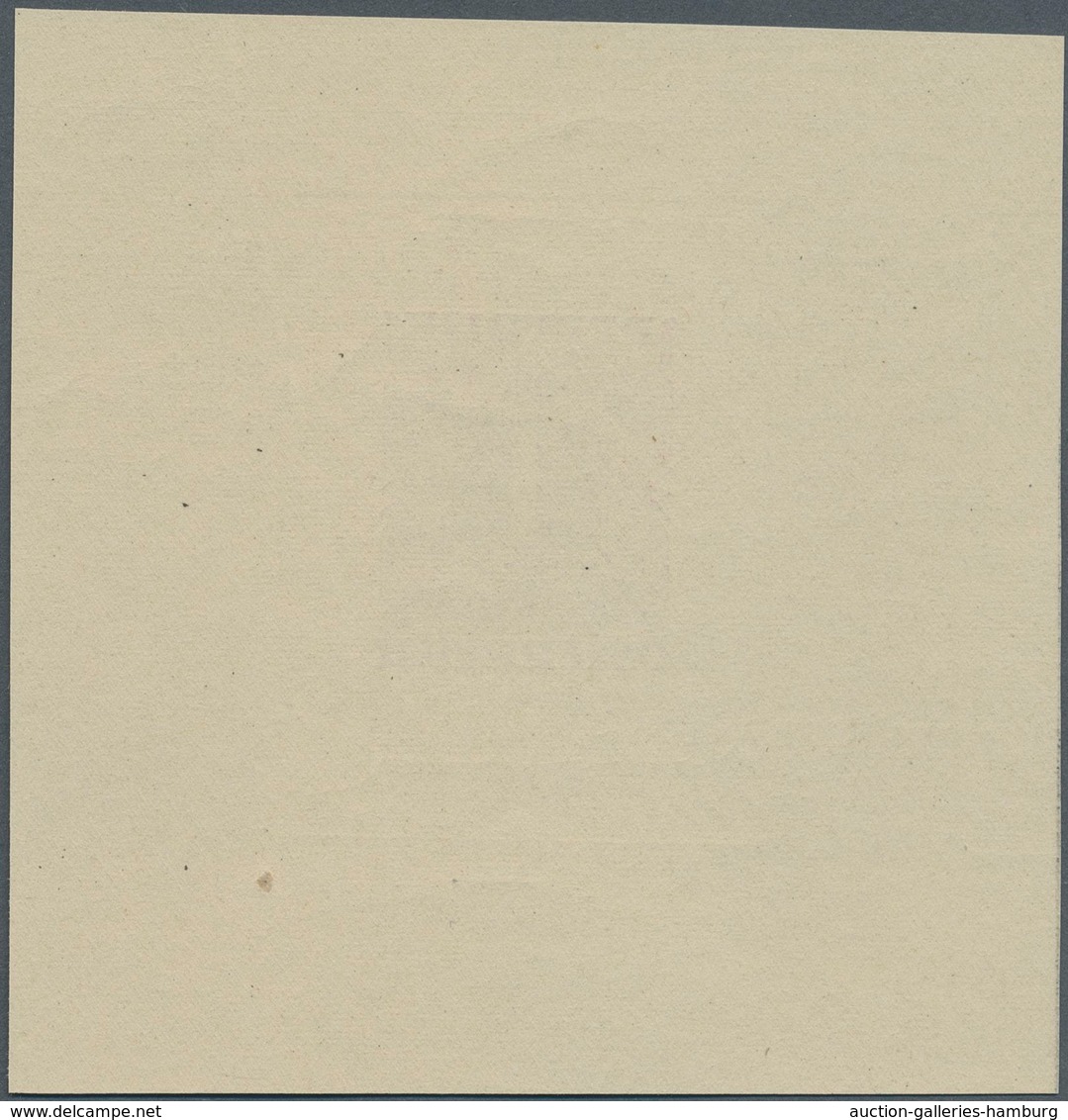 Österreich - Portomarken: 1949, Ziffern 1 Sch. Violett, Einzelabzug Im Kleinbogenformat Auf Gummiert - Impuestos