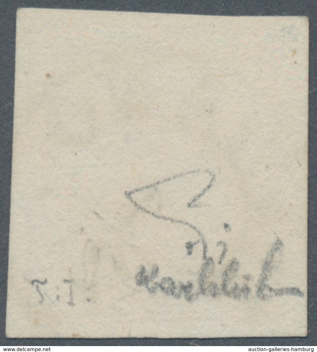 Österreich - Lombardei Und Venetien: 1850/1854, 15 Cent. Blassrot Type I "MAILÄNDER POSTFÄLSCHUNG" M - Lombardo-Venetien
